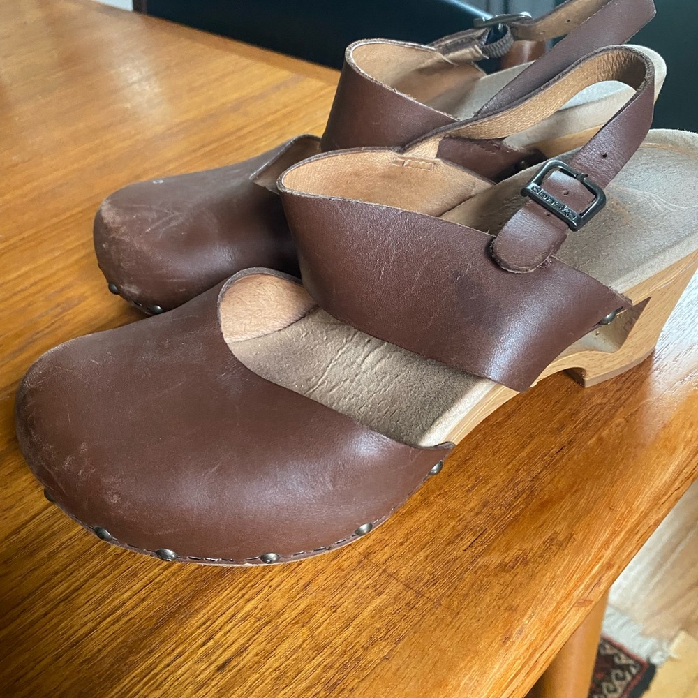 Dansko clogs.